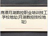 鹰潭月湖数控职业培训技工学校地址(月湖数控技校地址)