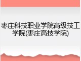 枣庄科技职业学院高级技工学院(枣庄高技学院)