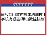 烟台莱山数控机床培训技工学校有哪些(莱山数控技校)
