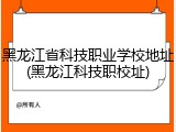 黑龙江省科技职业学校地址(黑龙江科技职校址)
