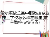 哈尔滨依兰县中职数控专业技工学校怎么样在哪里(依兰数控技校位置)