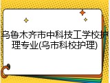 乌鲁木齐市中科技工学校护理专业(乌市科校护理)