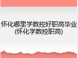怀化哪里学数控好职高毕业(怀化学数控职高)