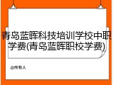 青岛蓝晖科技培训学校中职学费(青岛蓝晖职校学费)