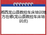 湘西龙山县数控车床培训地方在哪(龙山县数控车床培训点)