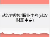 武汉市财经职业中专(武汉财职中专)