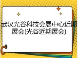 武汉光谷科技会展中心近期展会(光谷近期展会)