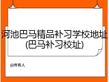 河池巴马精品补习学校地址(巴马补习校址)