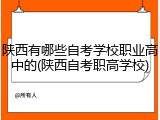 陕西有哪些自考学校职业高中的(陕西自考职高学校)