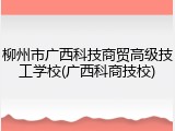 柳州市广西科技商贸高级技工学校(广西科商技校)