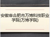 安徽省合肥市万博科技职业学院(万博学院)
