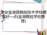 淮安金湖县数控技术学校哪家好一点(金湖数控学校推荐)