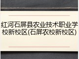 红河石屏县农业技术职业学校新校区(石屏农校新校区)