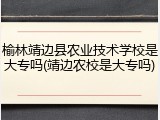 榆林靖边县农业技术学校是大专吗(靖边农校是大专吗)