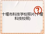 十堰市科技学校照片(十堰科技校照)