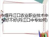 十堰丹江口农业职业技术中专好不好(丹江口中专如何)