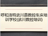 呼和浩特武川县数控车床培训学校(武川数控培训)