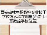 西安碑林中职数控专业技工学校怎么样在哪里(西安中职数控学校位置)