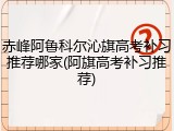 赤峰阿鲁科尔沁旗高考补习推荐哪家(阿旗高考补习推荐)