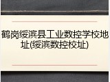 鹤岗绥滨县工业数控学校地址(绥滨数控校址)