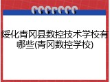 绥化青冈县数控技术学校有哪些(青冈数控学校)