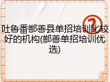 吐鲁番鄯善县单招培训比较好的机构(鄯善单招培训优选)