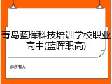 青岛蓝晖科技培训学校职业高中(蓝晖职高)