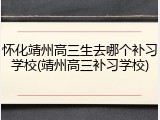 怀化靖州高三生去哪个补习学校(靖州高三补习学校)