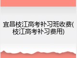 宜昌枝江高考补习班收费(枝江高考补习费用)