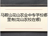 马鞍山花山农业中专学校哪里有(花山农校在哪)