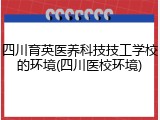 四川育英医养科技技工学校的环境(四川医校环境)