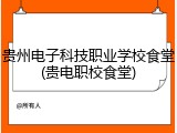 贵州电子科技职业学校食堂(贵电职校食堂)