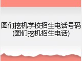 图们挖机学校招生电话号码(图们挖机招生电话)