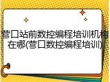 营口站前数控编程培训机构在哪(营口数控编程培训)