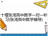 十堰张湾高中数学一对一补习(张湾高中数学辅导)