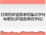 日喀则萨迦县单招集训学校有哪些(萨迦县单招学校)