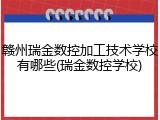 赣州瑞金数控加工技术学校有哪些(瑞金数控学校)