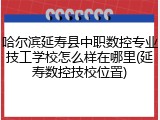 哈尔滨延寿县中职数控专业技工学校怎么样在哪里(延寿数控技校位置)