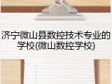 济宁微山县数控技术专业的学校(微山数控学校)