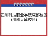 四川科技职业学院成都校区(川科大成校区)