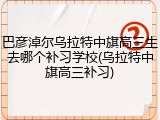 巴彦淖尔乌拉特中旗高三生去哪个补习学校(乌拉特中旗高三补习)