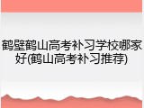 鹤壁鹤山高考补习学校哪家好(鹤山高考补习推荐)
