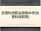 东营科技职业高级中学(东营科技职高)
