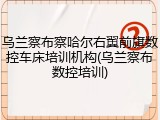 乌兰察布察哈尔右翼前旗数控车床培训机构(乌兰察布数控培训)