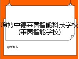 淄博中德莱茵智能科技学校(莱茵智能学校)