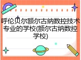 呼伦贝尔额尔古纳数控技术专业的学校(额尔古纳数控学校)