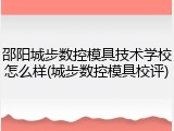 邵阳城步数控模具技术学校怎么样(城步数控模具校评)