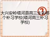 大兴安岭塔河县高三生去哪个补习学校(塔河高三补习学校)