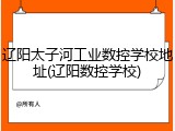 辽阳太子河工业数控学校地址(辽阳数控学校)
