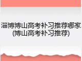 淄博博山高考补习推荐哪家(博山高考补习推荐)
